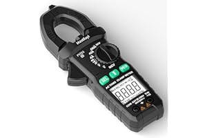Mastfuyi Digital Clamp Meter T-RMS 4000 Counts, Multimeter Voltage Tester Auto-ranging Measures AC Current, AC/DC Voltage, Resistance, Diode, Continuity and NCV, with Backlight Flashlight