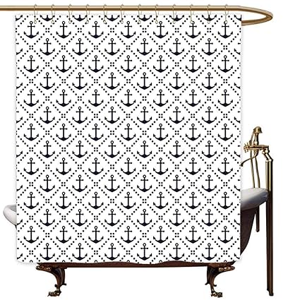 Amazon Com Marymunger Large Shower Curtain Geometric Dotted