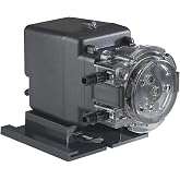 Stenner Pump 45MP5 Pump Fixed 25 psi 50 GPD 120V/60Hz 3/8 Inch, White, (45MFL5A3SUAA)
