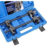 DASBET Macpherson Strut Spring Compressor Tool Kit 2PCS | Coil Spring Compressor with Detent Pins Spring Compressor with 10.5in Range for Suspension Work (Blue)