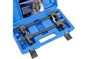 DASBET Macpherson Strut Spring Compressor Tool Kit 2PCS Coil Spring Compressor with Detent Pins Spring Compressor with 10.5in