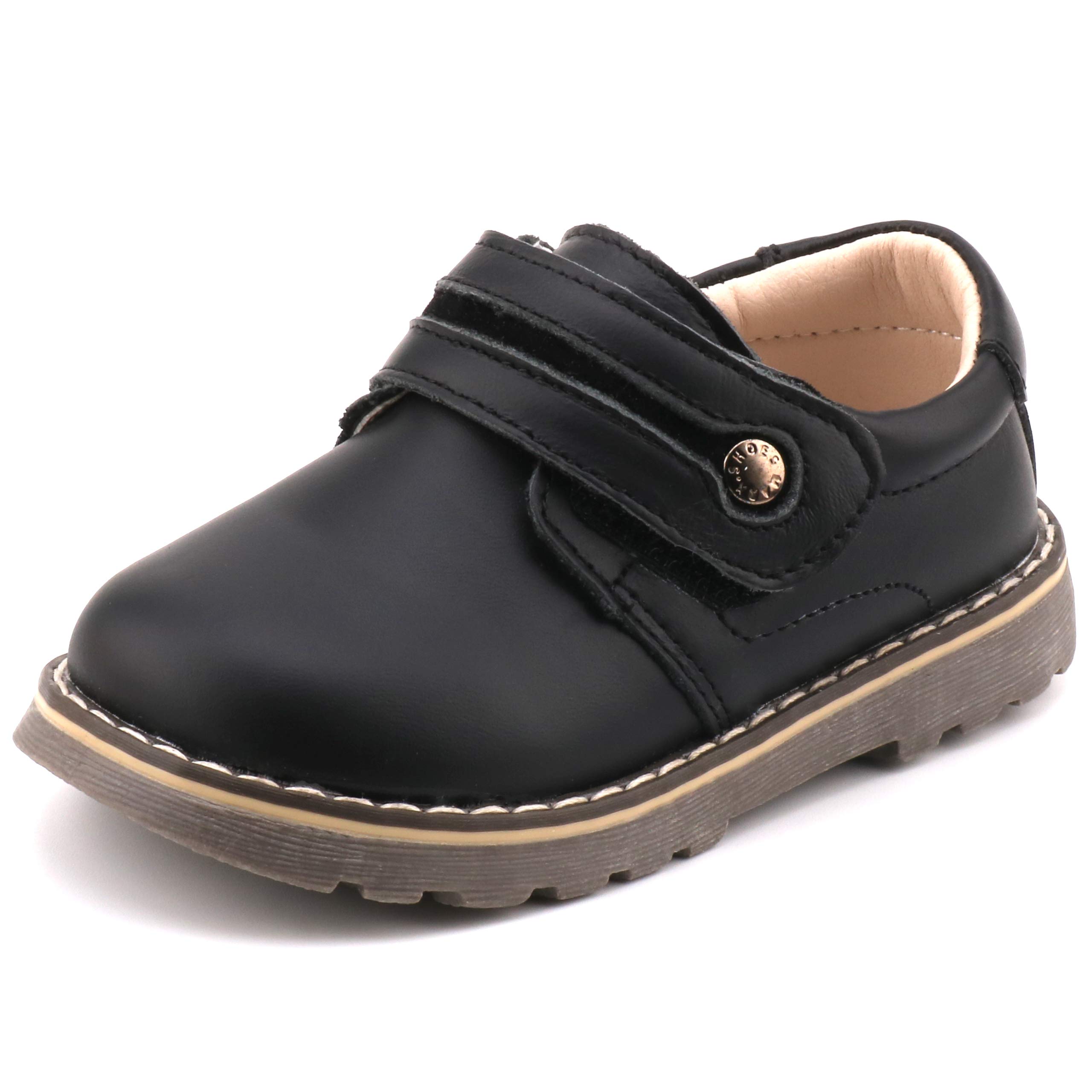 boys leather loafers