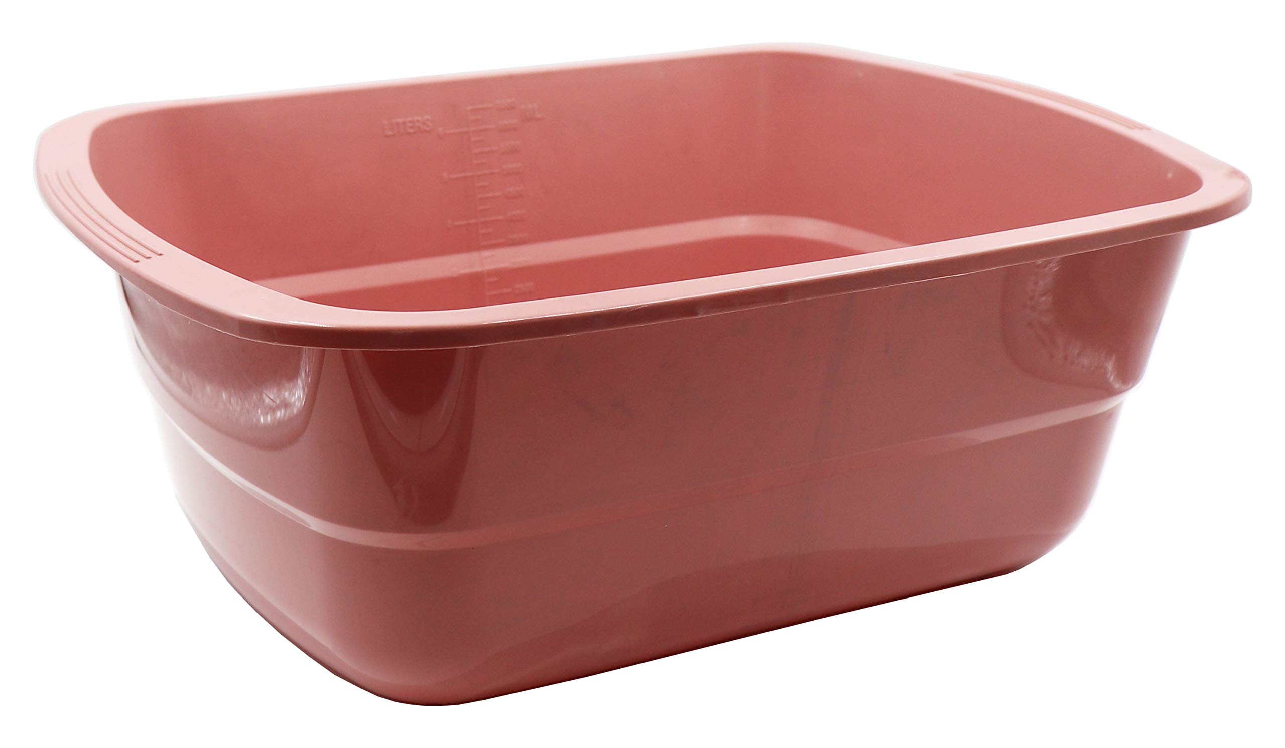 DMI Rectangular Portable Wash Plastic Basin Tray, 7 Quarts
