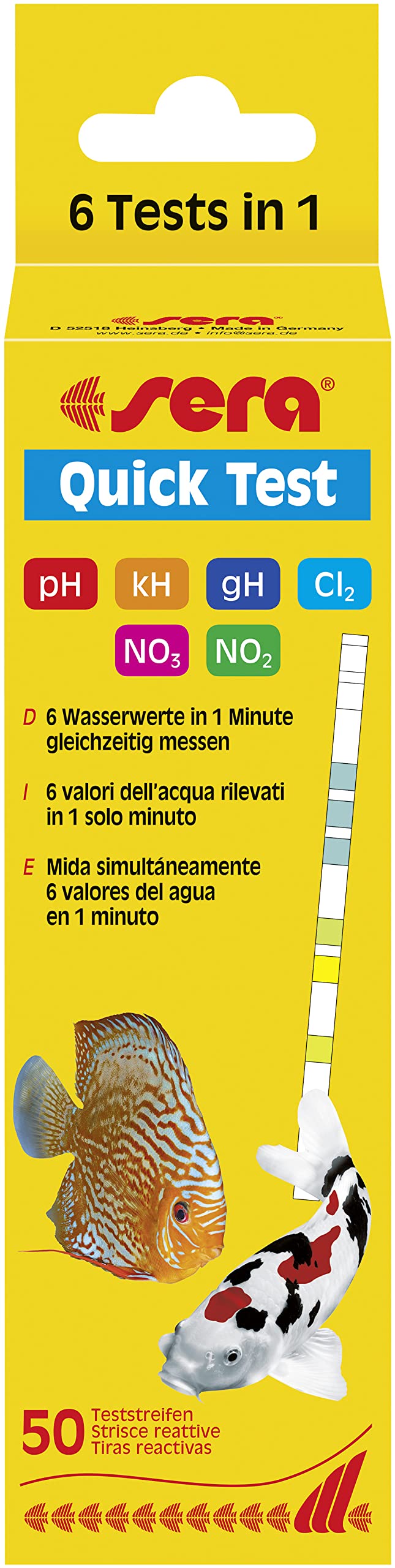 sera Quick Test Safety Check for Aquariums