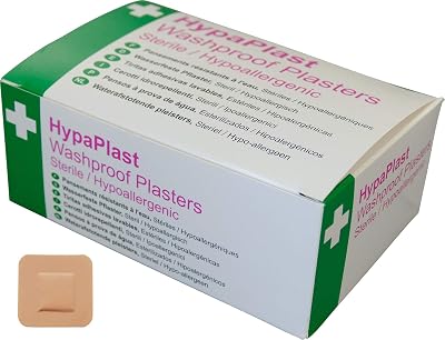 Safety First Aid Group HypaPlast Pink Washproof Plasters 3.8x3.8cm Pack of 100