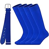 Ultrafun Kids Youth Baseball/Softball Socks and Belt Combo Set for Boys Girls