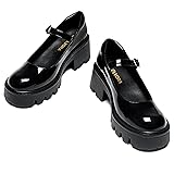 Women's Mary Jane Shoes - Platform Mary Janes for