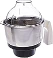 Preethi MGA-504 Stainless Steel Genie Jar for Eco Twin, Plus/Chef Pro and Blue Leaf, 0.5-Liter, Silver