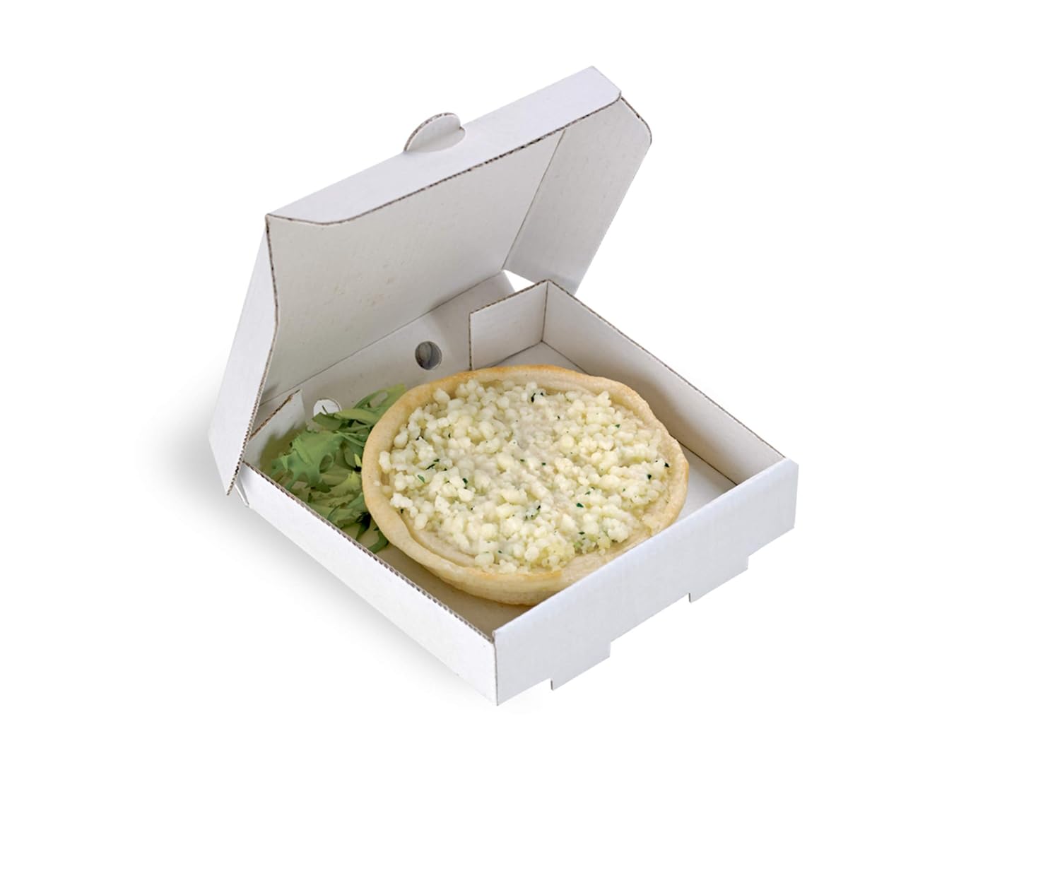 PacknWood Square Cardboard Mini Pizza Box, 3.5" x 3.5" (Case of 500