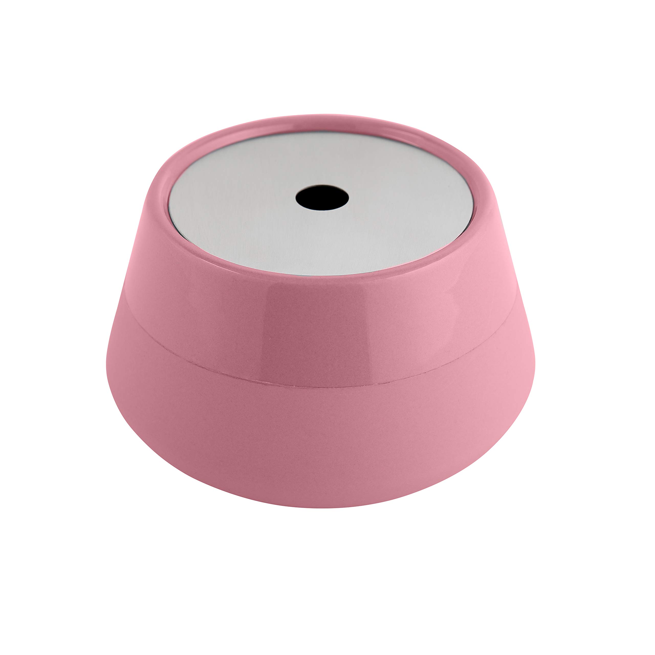 axentia Storage tin, Stoneware, stainless steel, Pink, Ø ca. 13 cm