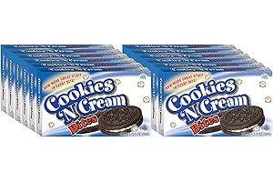 Cookie Dough Bites Cookies 'N Cream Bites Theatre Box, 3.1 Ounce (Pack of 12)