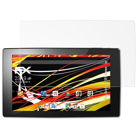 atFolix Schutzfolie kompatibel mit Archos 101 Neon Displayschutzfolie, HD-Entspiegelung FX Folie (2X)