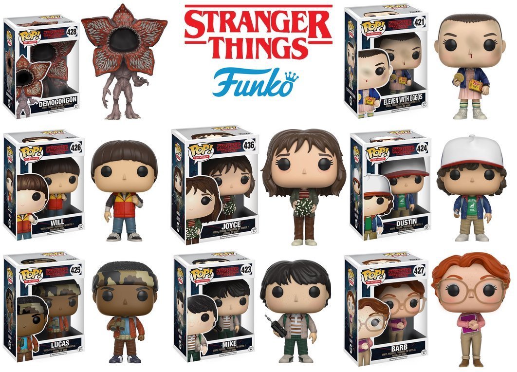Kit Funko Pop! Stranger Things Set Of 8 Eleven Joyce Dustin R 730,00 em Mercado Livre