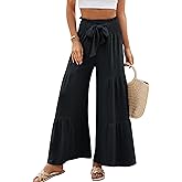 Blooming Jelly Women Casual Pants Wide Leg Trousers High Waisted Pant Trendy Vacation Outift 2026