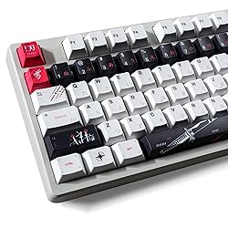 Hkfos XVX Japanese Keycaps- Premiun PBT White