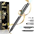 Stocking Stuffers for Adults - 9 in 1 Multitool Pen Gifts for Him, Cool Gadgets for Men 2024, Christmas Birthday Gift for Men Dad Grandpa