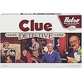 Hasbro Gaming Retro Series Clue 1986 Edition Board Game, Classic Mystery Games for Kids, Family Board Games for 3-6 Players, 