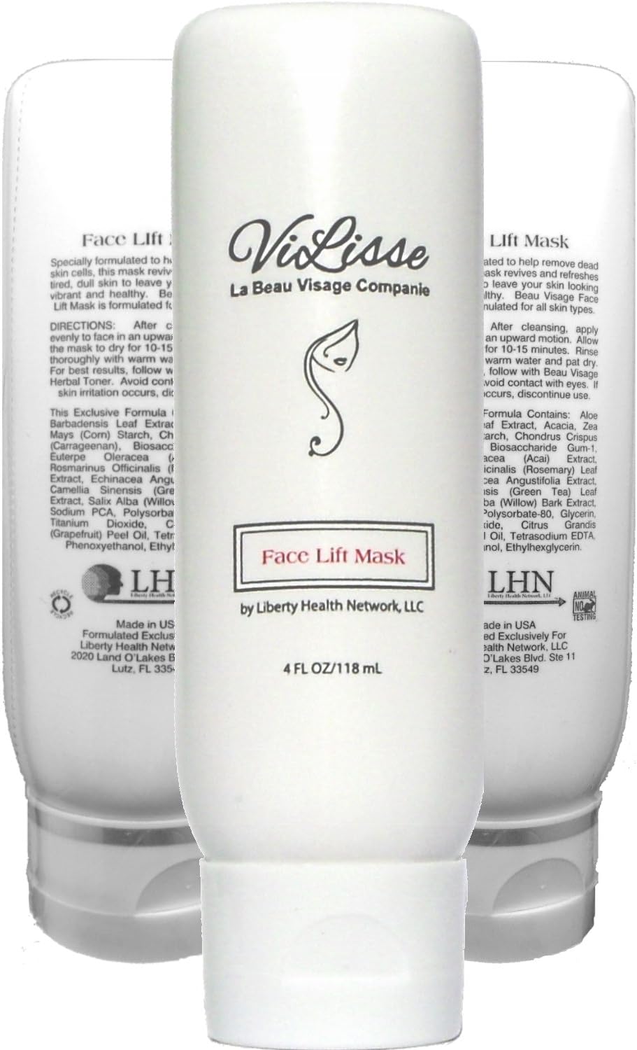 5-4oz Fast Instant Results Face & Neck Anti Aging Mask Cream That Wipes Away Wrinkles