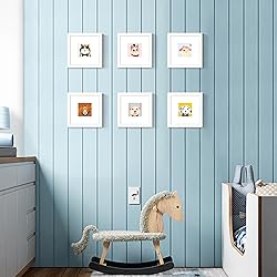 upsimples 8x8 Picture Frame, Display Pictures 4x4