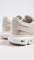 On Women's Cloud 6 Sneakers, Pearl/White, 9 Medium US