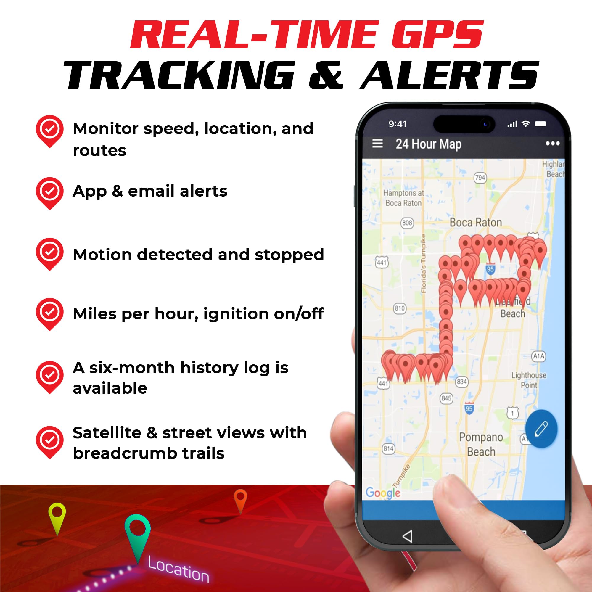 Spy Spot GV53MG GPS Vehicle Tracker with 4G Hard Wire Kill Switch, Remotely Disable The Ignition from Any Location, Real-Time Locator and Tracking Device with US,CA,MX Coverage, Subscription Required