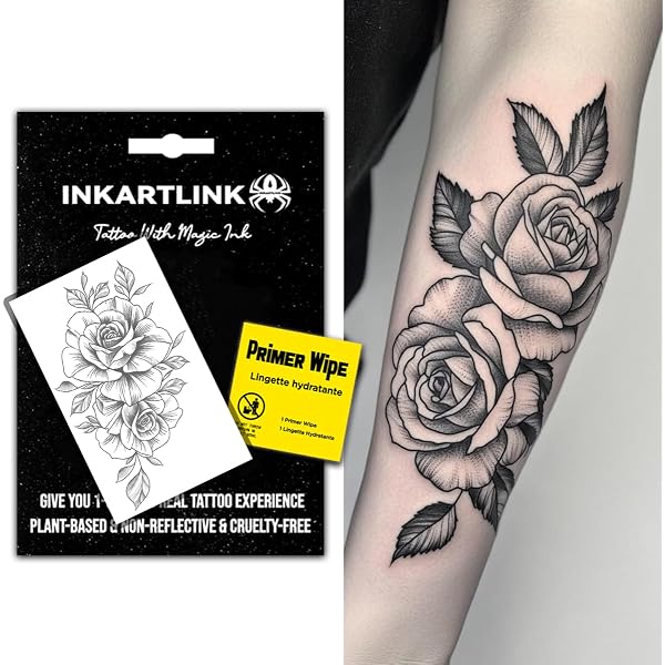 Azeeda Temporäres Tattoo 'Kaiserpinguin' – Wasserfest & Hautfreundlich