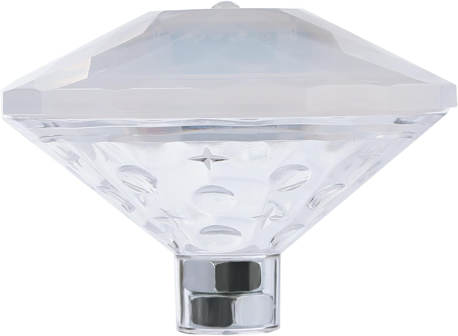 Redlution RGB Glow Light Underwater Led Diamond Float Light Waterproof in tub Pond Pool Spa Hot Tub Bathtub Floating Lamp with 7 Pattern Modes