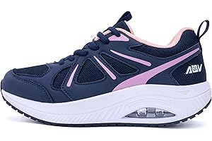 AOV Women Arch Support Walking Shoes Orthotic Sneakers for Plantar Fasciitis Foot and Heel Pain Relief Tennis Shoes
