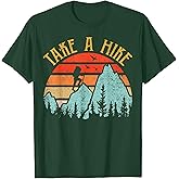 Hiking T Shirt Take A Hike Funny Hiker Gift Camping Camper T-Shirt