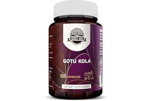 HERBERA Earth's Love - Gotu Kola 120 Capsules, 500 mg, Gotu Kola (Centella Asiatica) Dried Herb (120 Capsules)
