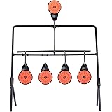 Hiram Air Gun Pellet BB Gun Resetting Target, Rated for .22 .177 Caliber