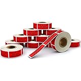 Anylabel 1 x 2 inch This is a Set Do Not Separate Fluorescent Red FBA Packing Labels Permanent Adhesive (12Rolls, 6000 Labels