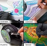 Angelus Leather Paint 1 oz Gold - Flexible, Non-Toxic, Customizable view 3