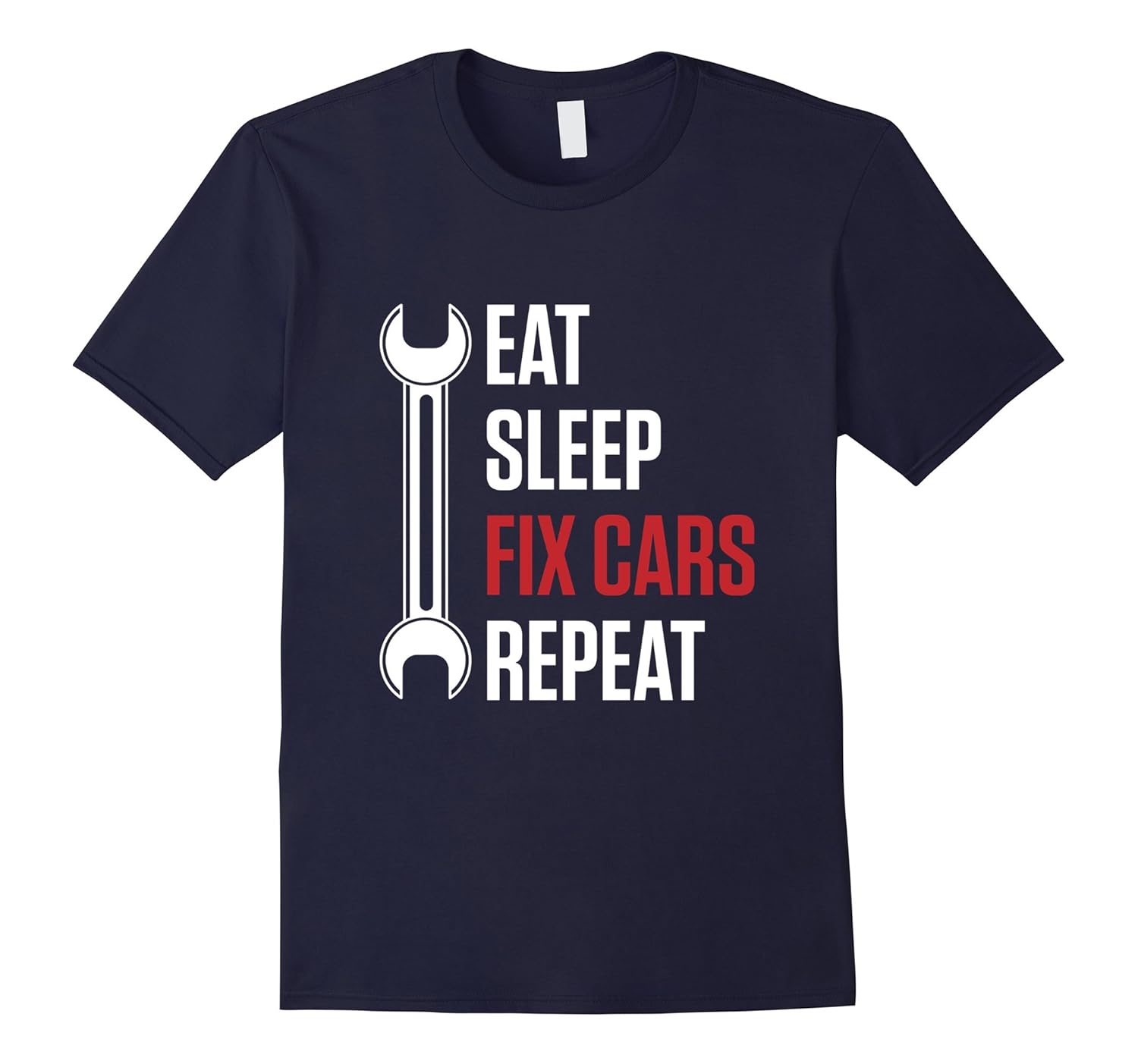 Mechanic Shirt Eat Sleep Fix Cars Repeat Mechanic Gifts Tees-ANZ