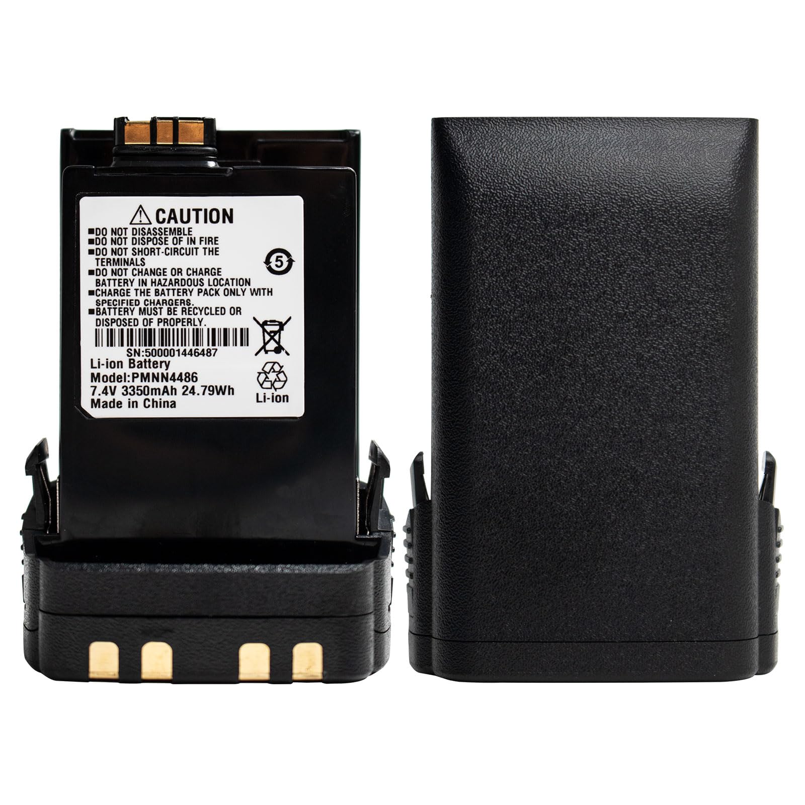Photo 1 of Teseko [Upgraded PMNN4486 PMNN4486A PMNN4547A 7.4V 3200mAh Li-ion Battery Replacement for Motorola APX6000 APX6000XE APX7000 APX8000 PMNN4547 NNTN7034 NNTN7036 NNTN7037 NNTN7038 with Belt Clip