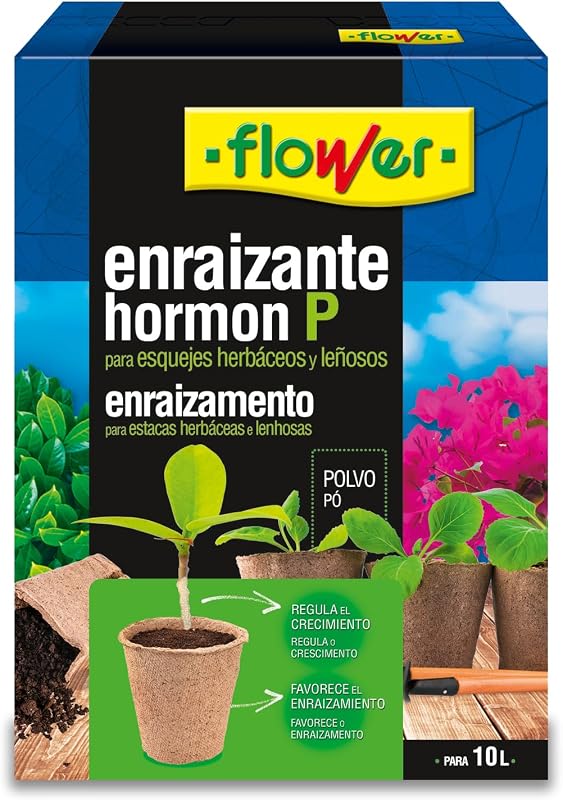 - Enraizante Sólido Hormon P 50 g | Polvo Enraizante para Esquejes y Trasplantes | Con Aminoácidos y Vitaminas | Estimula Raíces | Ornamentales, Árboles y Frutales