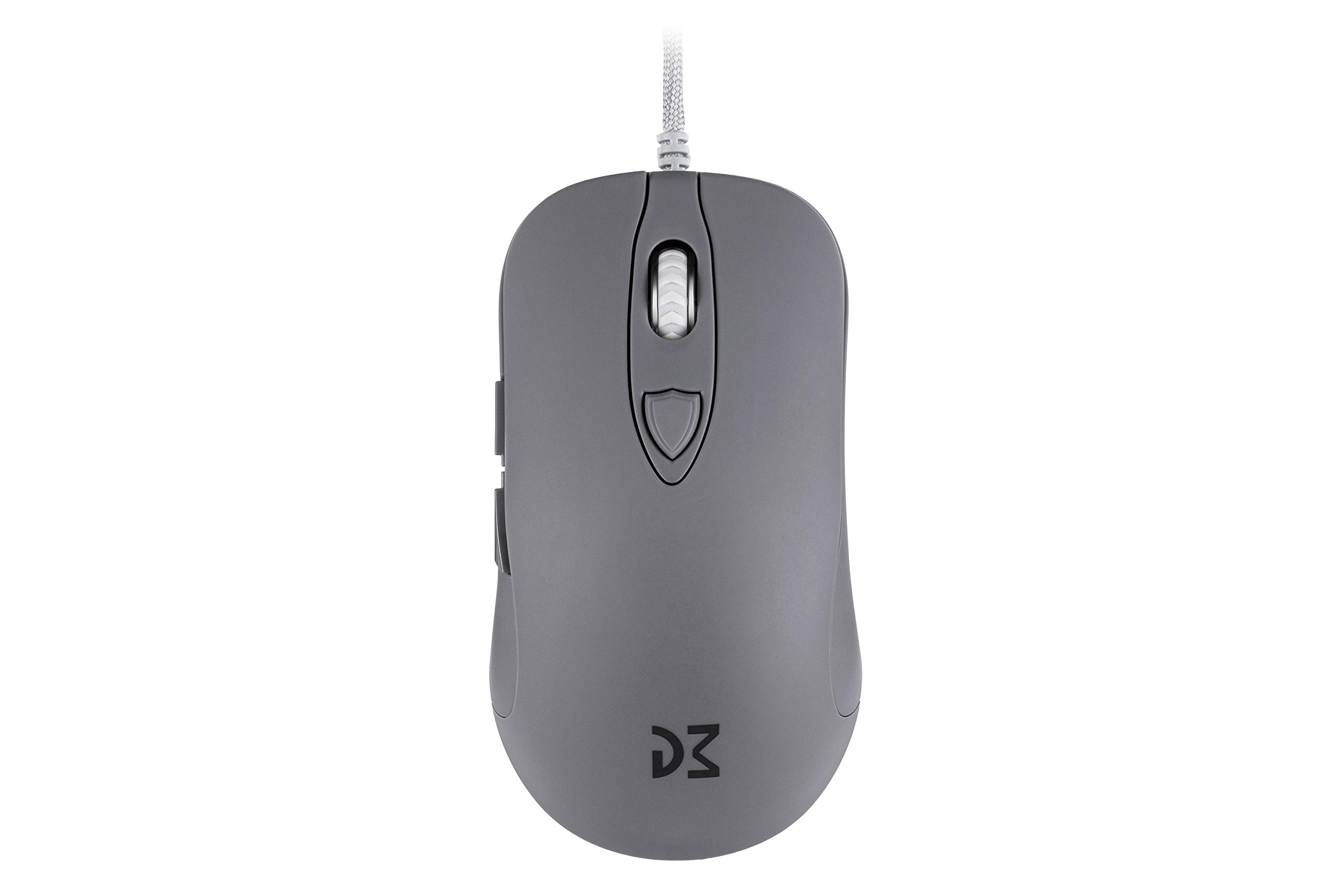 Dream Machines DM1 FPS Smoke Grey Gaming Mouse - RGB, Dunkelgrau,