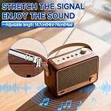 Bingfu DAB FM Portable Radio Antenna 7 Sec Telescopic 145mm 740mm Kit view 4