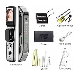 3D Face Recognition Door Lock, Smart WiFi Door