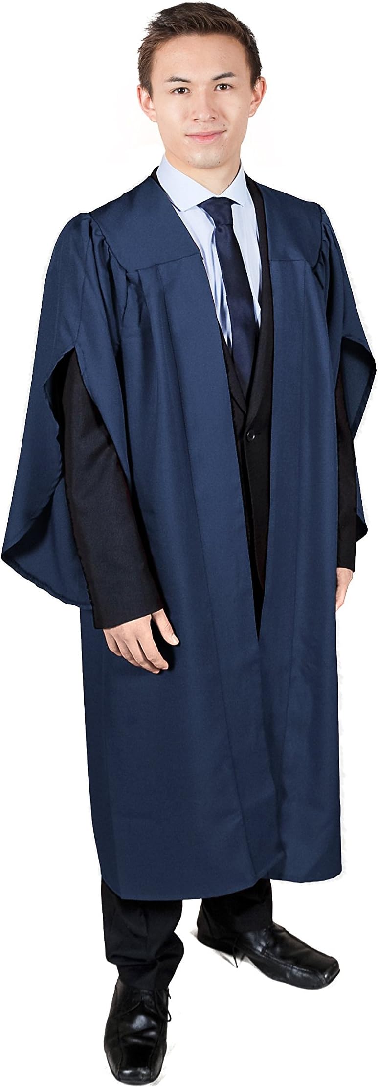 Graduation Attire Navy Open Front Choir Robe