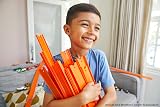 Hot Wheels Track Builder Straight Track with Car BHT77 view 2