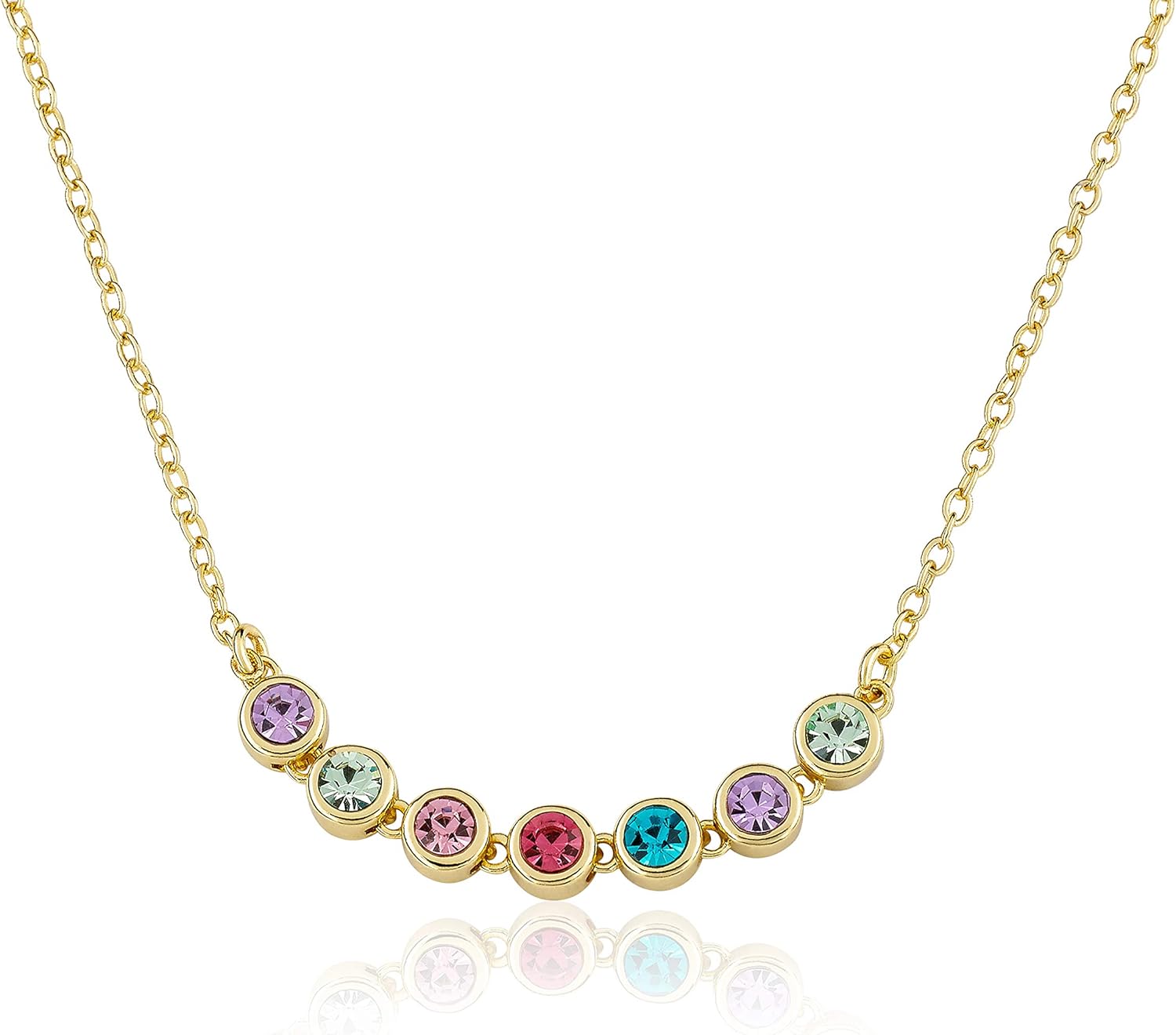 Little Miss Twin Stars Girls Jewelry 14K Gold Plated