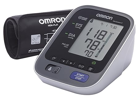 Omron HEM-7322U-E M6 Comfort IT Misuratore di Pressione Digitale da Braccio