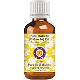 Deve Herbes Babchi (Bakuchi) Oil (Psoralea corylifolia) | Cold Pressed | Pure | Natural | Undiluted | For Diluting Essential oils | For Skin & Massage | Non-Sticky | Lightweight | Unisex | 30ml (1 oz)