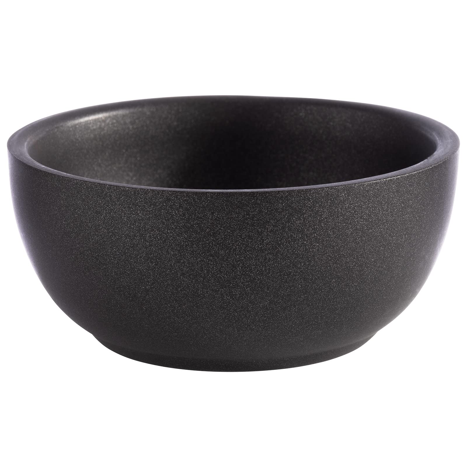 APS Levante Bowl Diameter 9.5 cm Height 4.5 cm Stainless Steel Colour: Grey Black 0.14 litres Double-Walled