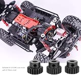 VGEBY 48DP Steel RC Motor Pinion Gear Set 3.175mm Shaft 13-23T for 1/10 Car view 5