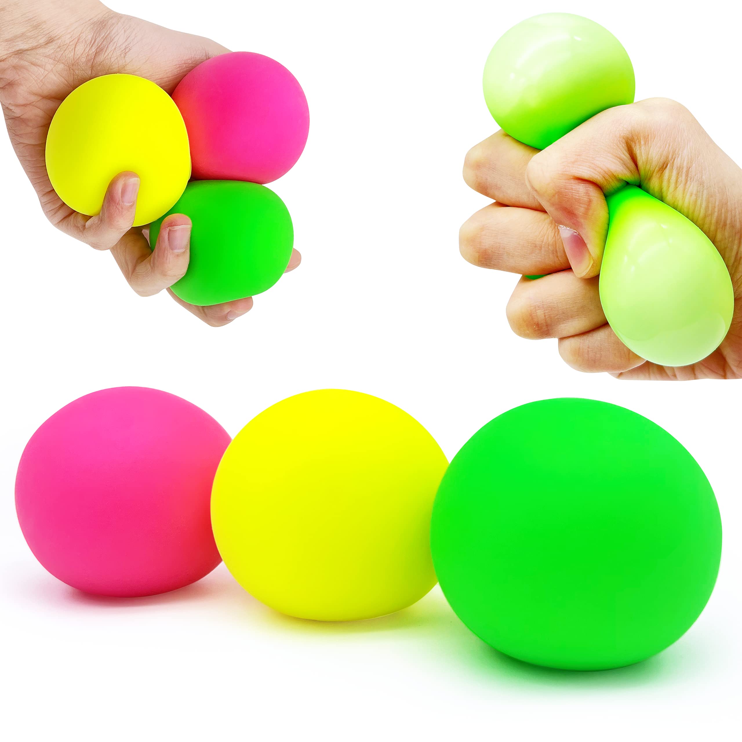 Mua Squishy Stress Balls for Kids and Adults (3Pack) Sensory Dough