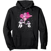 Space Exploration Cosmonaut Space-Man Alien Spaceship Pullover Hoodie