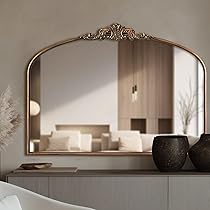 wall mirror / 昭和レトロ OIGUMR Square Wall Mirror Vintage Mirror Gold Mirror
