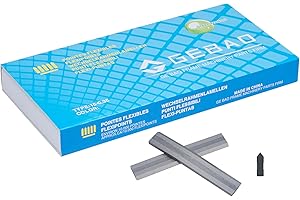 yeshine 10000 Pcs Picture Frame Points Refill Universal Flexible Inserts Point Driver for Picture Framing, Suit for HM515 P515 F54 F56 F500-1 F500-2 Dual Point Driver Point Nail Gun